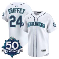 SEA 50 Seasons Patch Vapor Premier Limited Jersey - All Stitched by Magicgearus