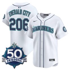 SEA 50 Seasons Patch Vapor Premier Limited Jersey - All Stitched by Magicgearus