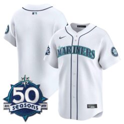SEA 50 Seasons Patch Vapor Premier Limited Jersey - All Stitched by Magicgearus