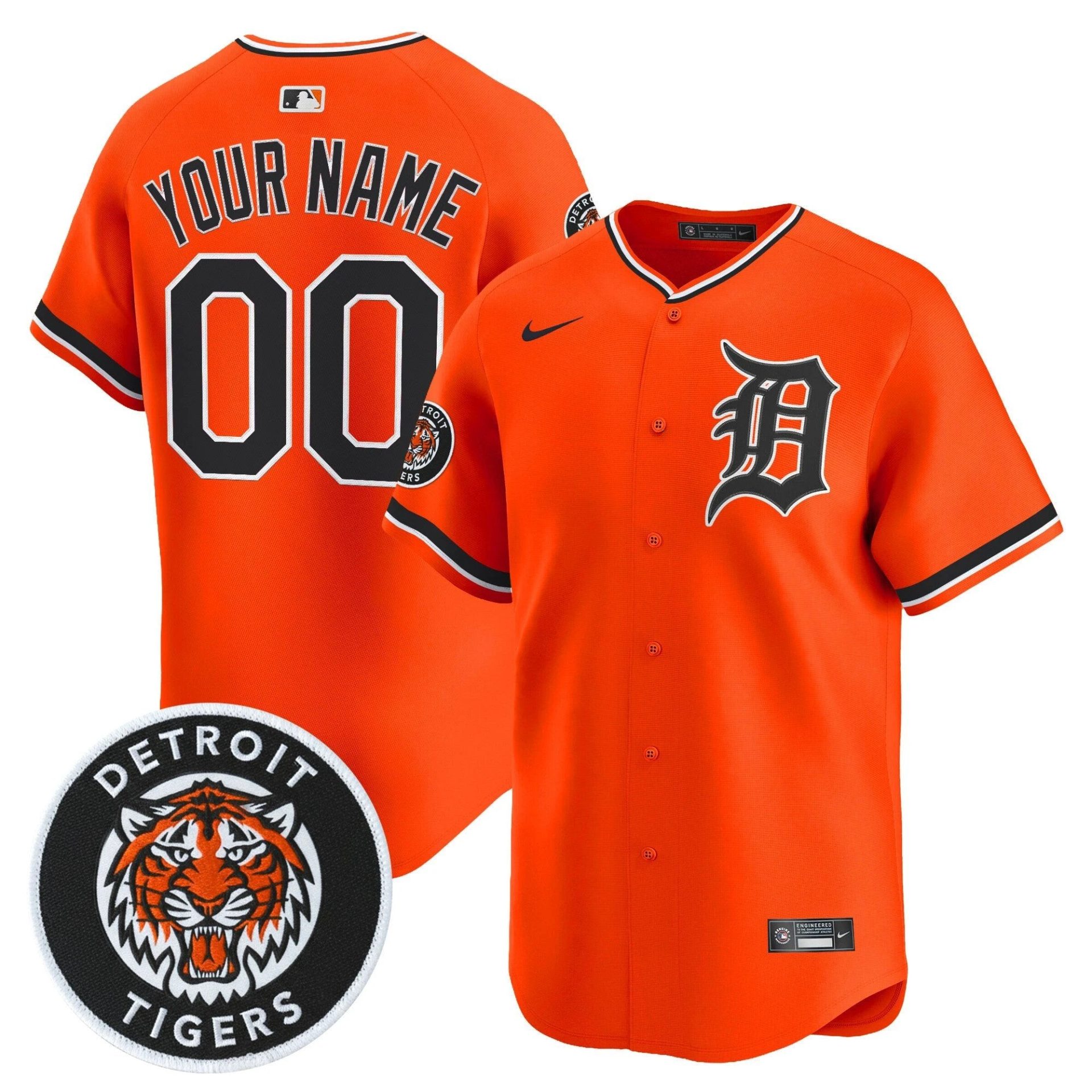 DET 2026 Alternate Vapor Premier Limited Custom Jersey - All Stitched by Digigearus