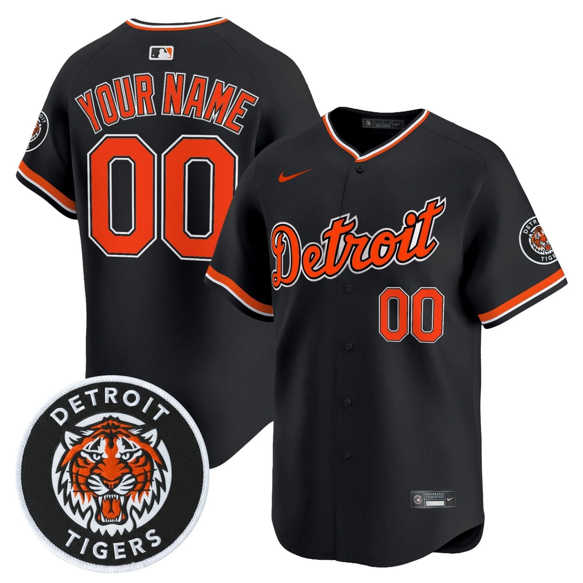 DET 2026 Alternate Vapor Premier Limited Custom Jersey - All Stitched by Digigearus