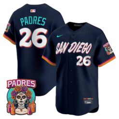 SD 2026 City Connect Vapor Premier Limited Jersey - All Stitched by Digigearus