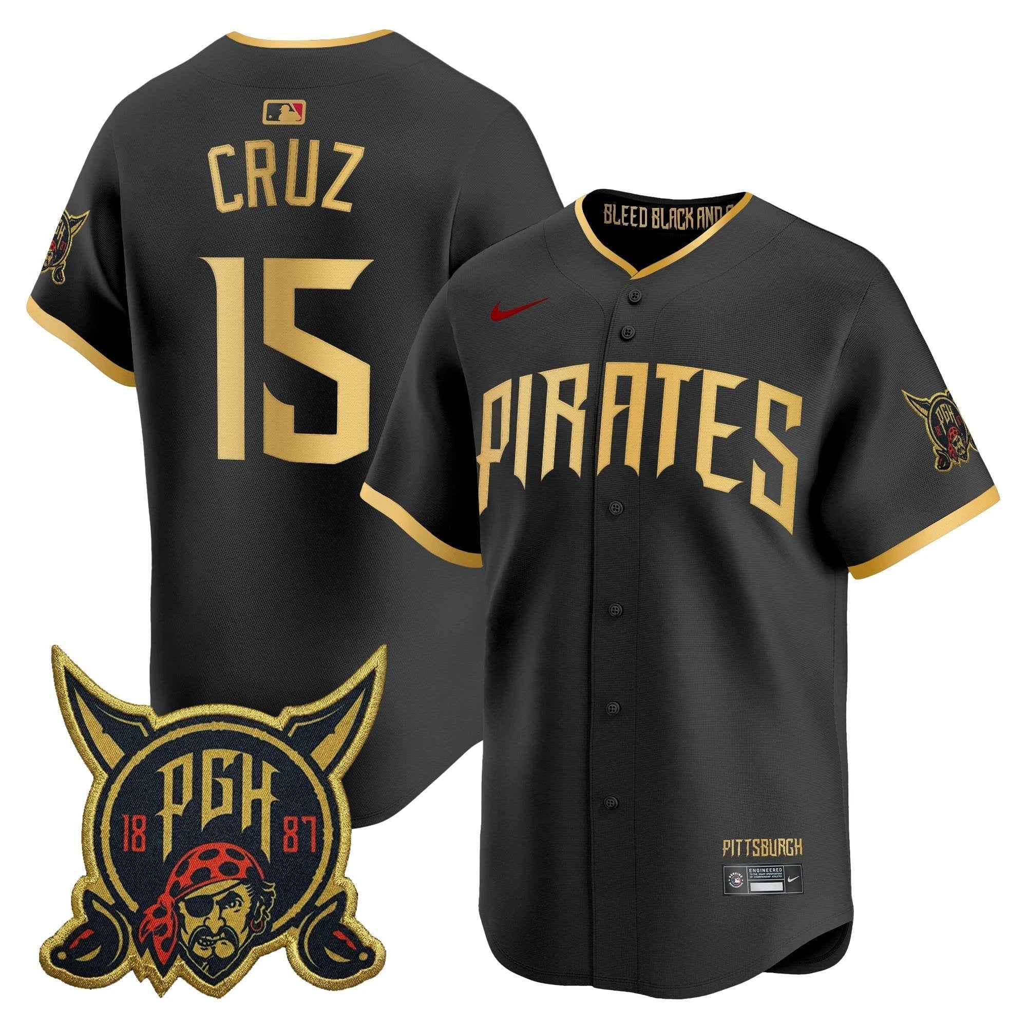 PIT 2026 City Connect Vapor Premier Limited Jersey - All Stitched by Digigearus