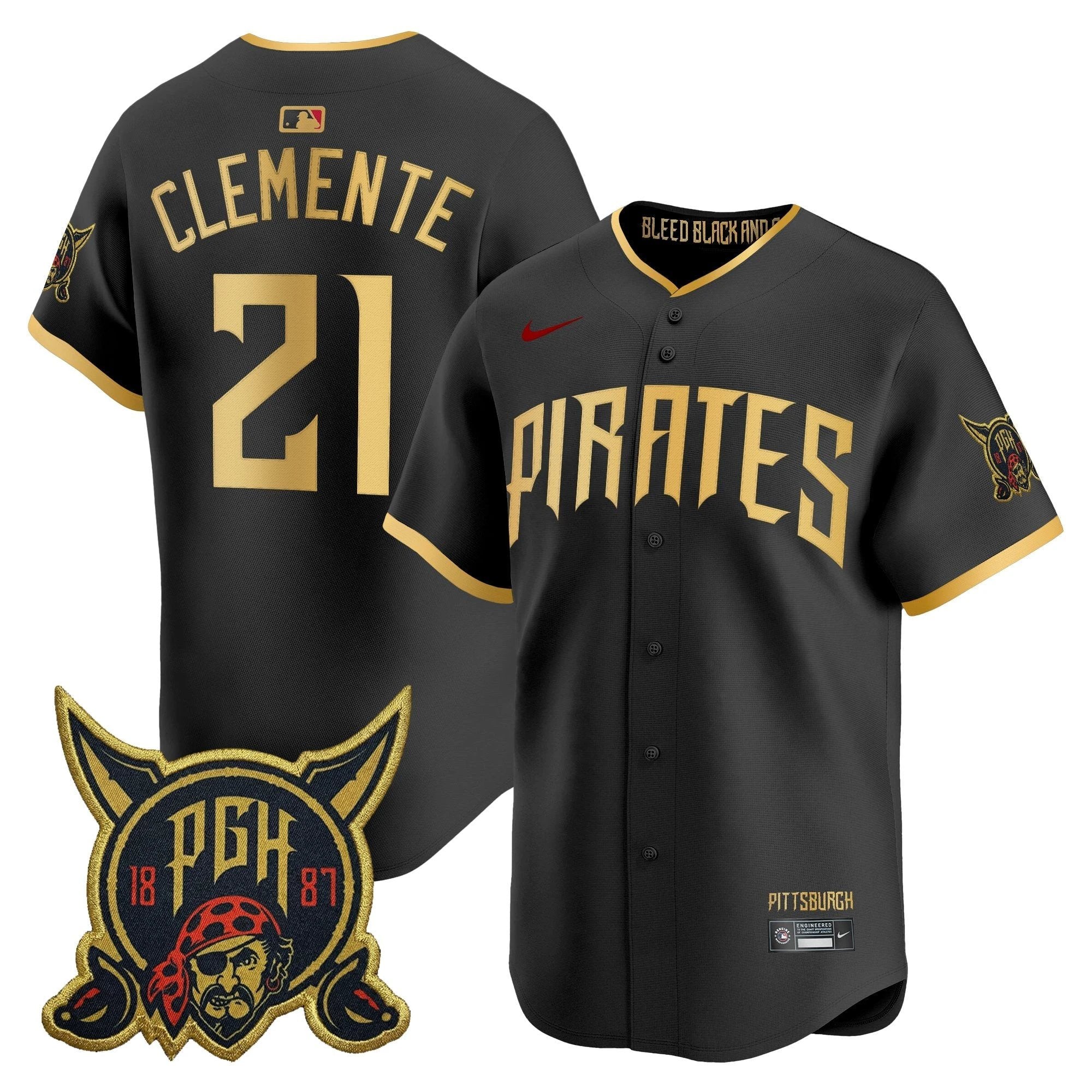 PIT 2026 City Connect Vapor Premier Limited Jersey - All Stitched by Digigearus