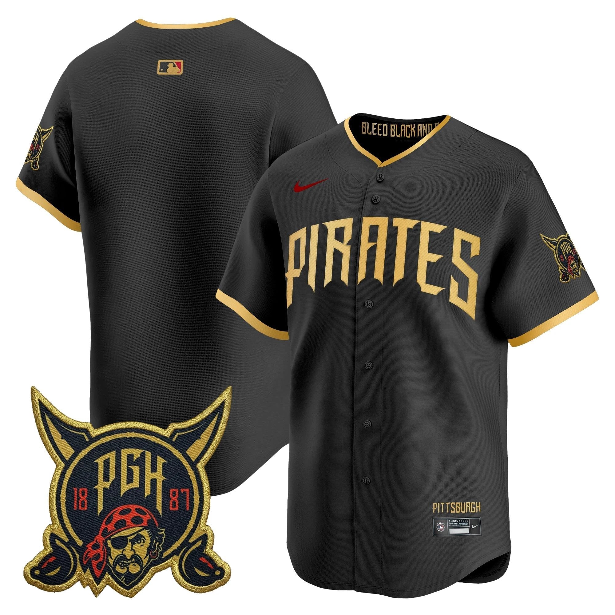 PIT 2026 City Connect Vapor Premier Limited Jersey - All Stitched by Digigearus