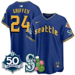 SEA 2026 Spring Training Vapor Limited Jersey - 50th Anniversary - All Stitched by Seattle Mariners