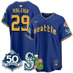 SEA 2026 Spring Training Vapor Limited Jersey - 50th Anniversary - All Stitched by Seattle Mariners