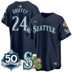 SEA 2026 Spring Training Vapor Limited Jersey - 50th Anniversary - All Stitched by Seattle Mariners