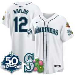 SEA 2026 Spring Training Vapor Limited Jersey - 50th Anniversary - All Stitched by Seattle Mariners
