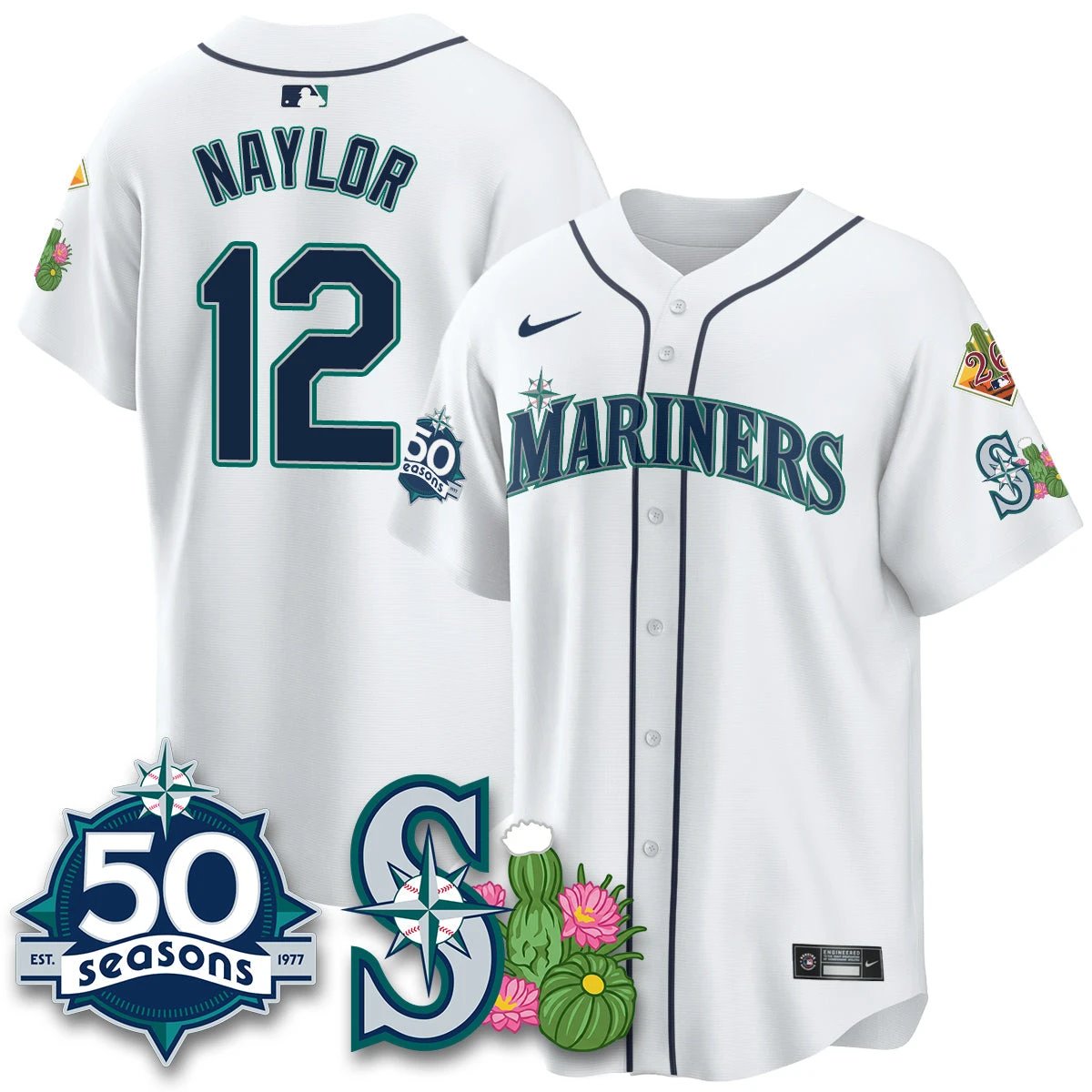 SEA 2026 Spring Training Vapor Limited Jersey - 50th Anniversary - All Stitched by Seattle Mariners