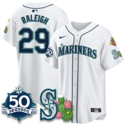 SEA 2026 Spring Training Vapor Limited Jersey - 50th Anniversary - All Stitched by Seattle Mariners