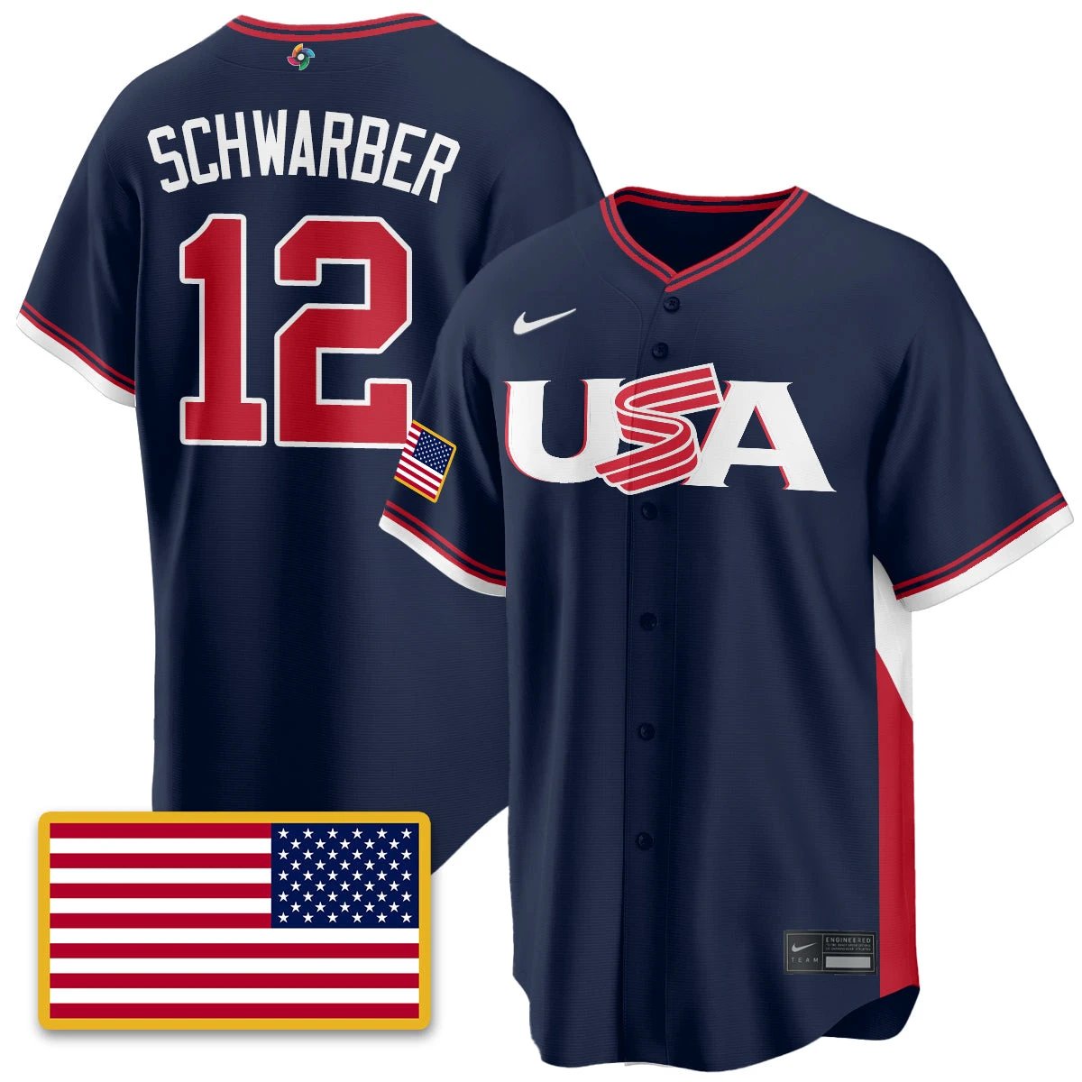 USA Baseball 2026 World Baseball Classic Limited Jersey - All Stitched by Digigearus