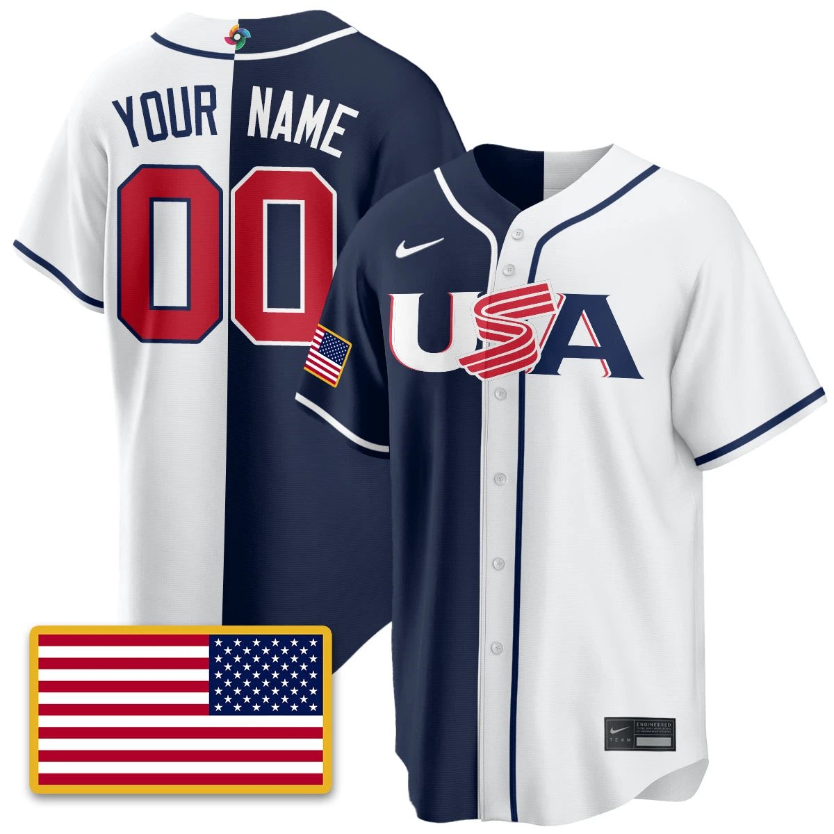 USA Baseball 2026 World Baseball Classic Limited Jersey - All Stitched by Digigearus