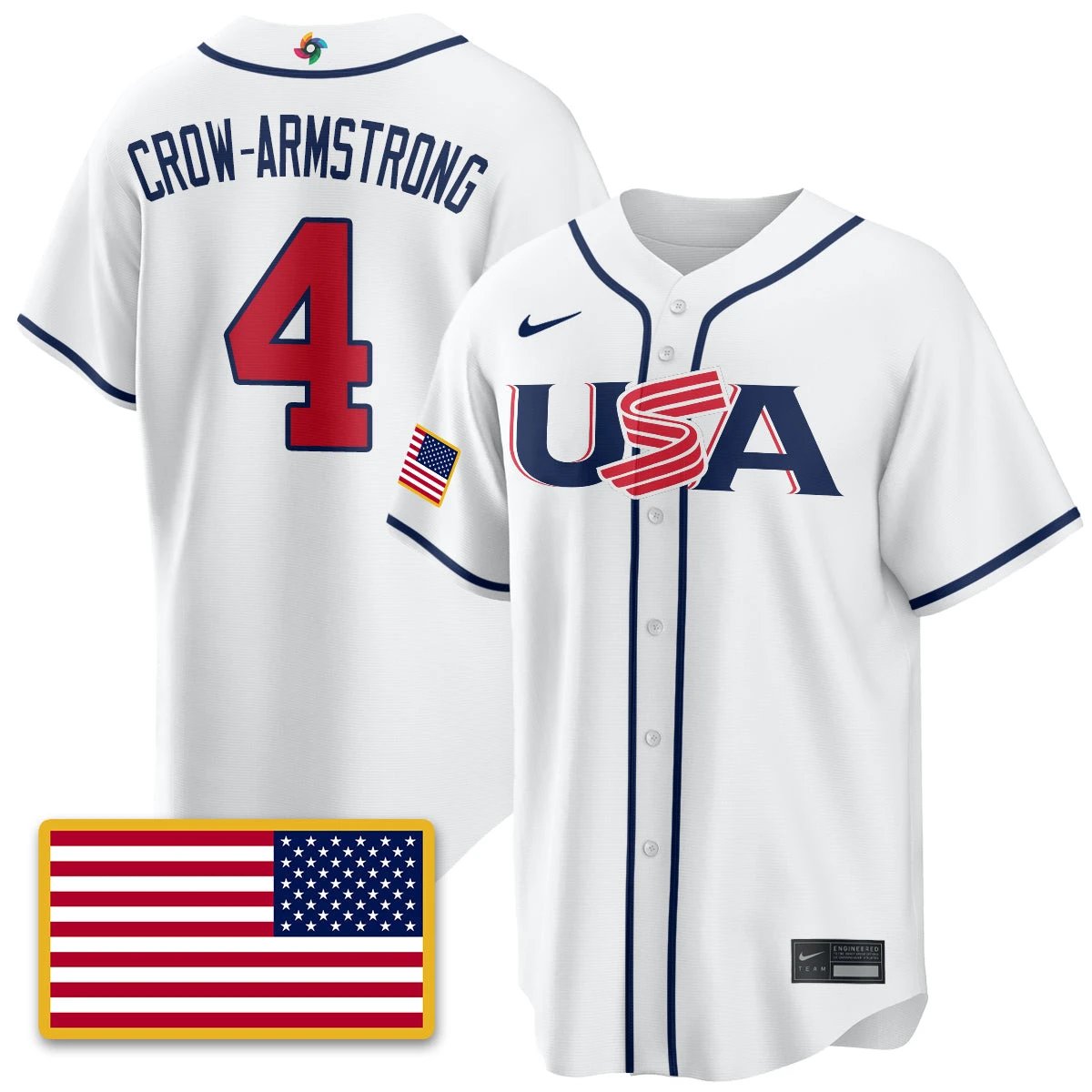 USA Baseball 2026 World Baseball Classic Limited Jersey - All Stitched by Digigearus