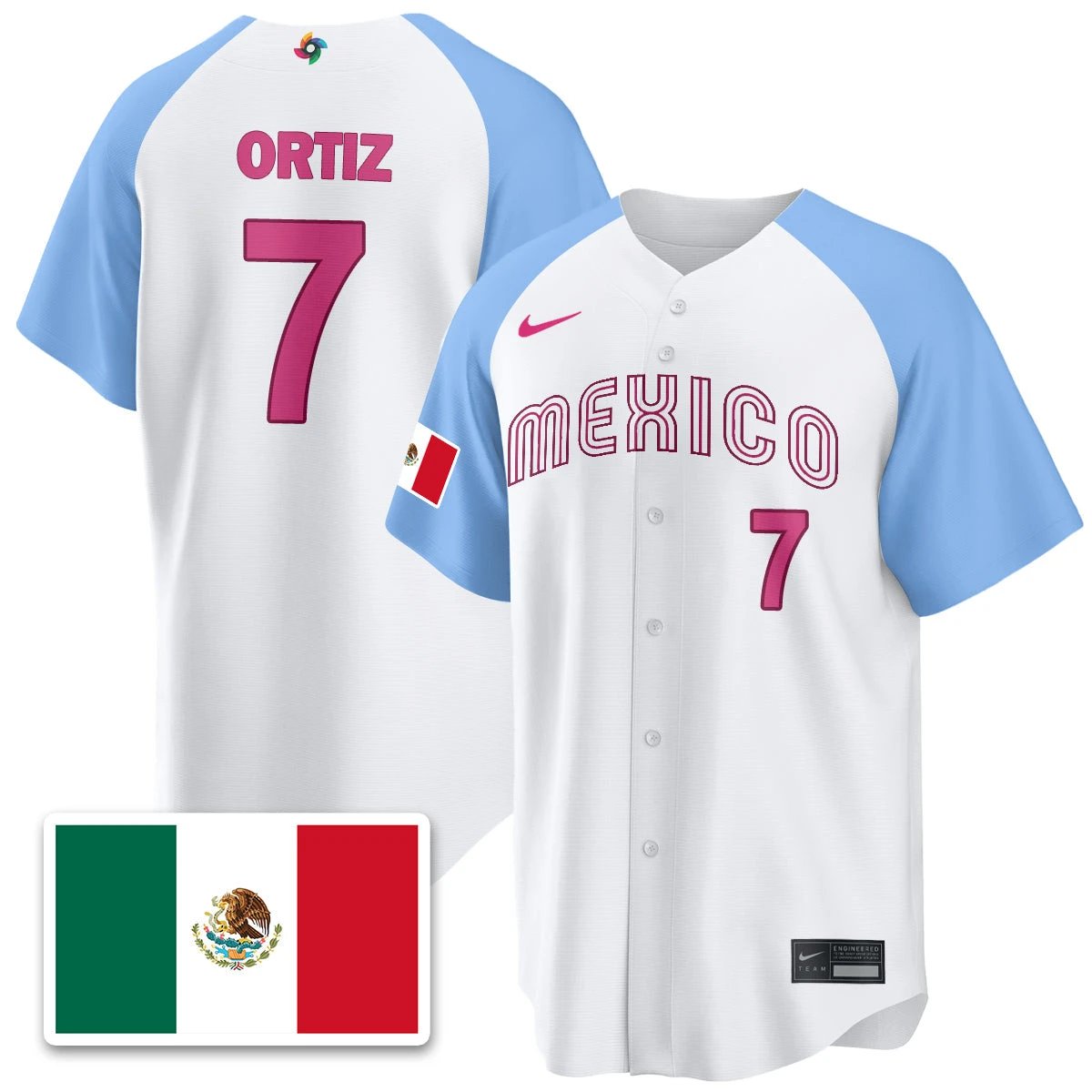 Mexico Baseball 2026 World Baseball Classic Limited Jersey - All Stitched by Digigearus