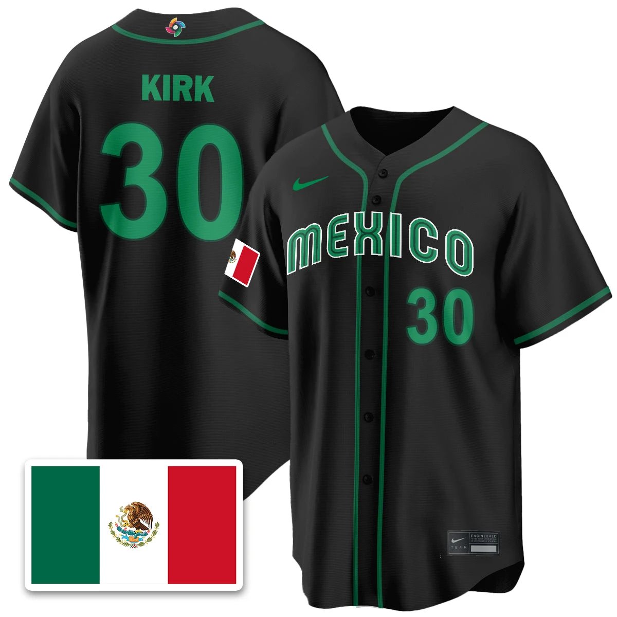 Mexico Baseball 2026 World Baseball Classic Limited Jersey - All Stitched by Digigearus