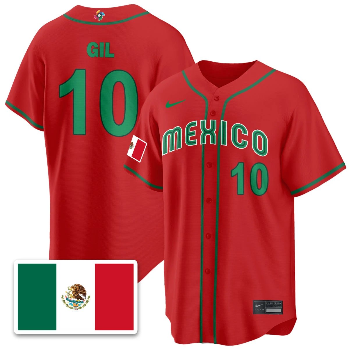 Mexico Baseball 2026 World Baseball Classic Limited Jersey - All Stitched by Digigearus