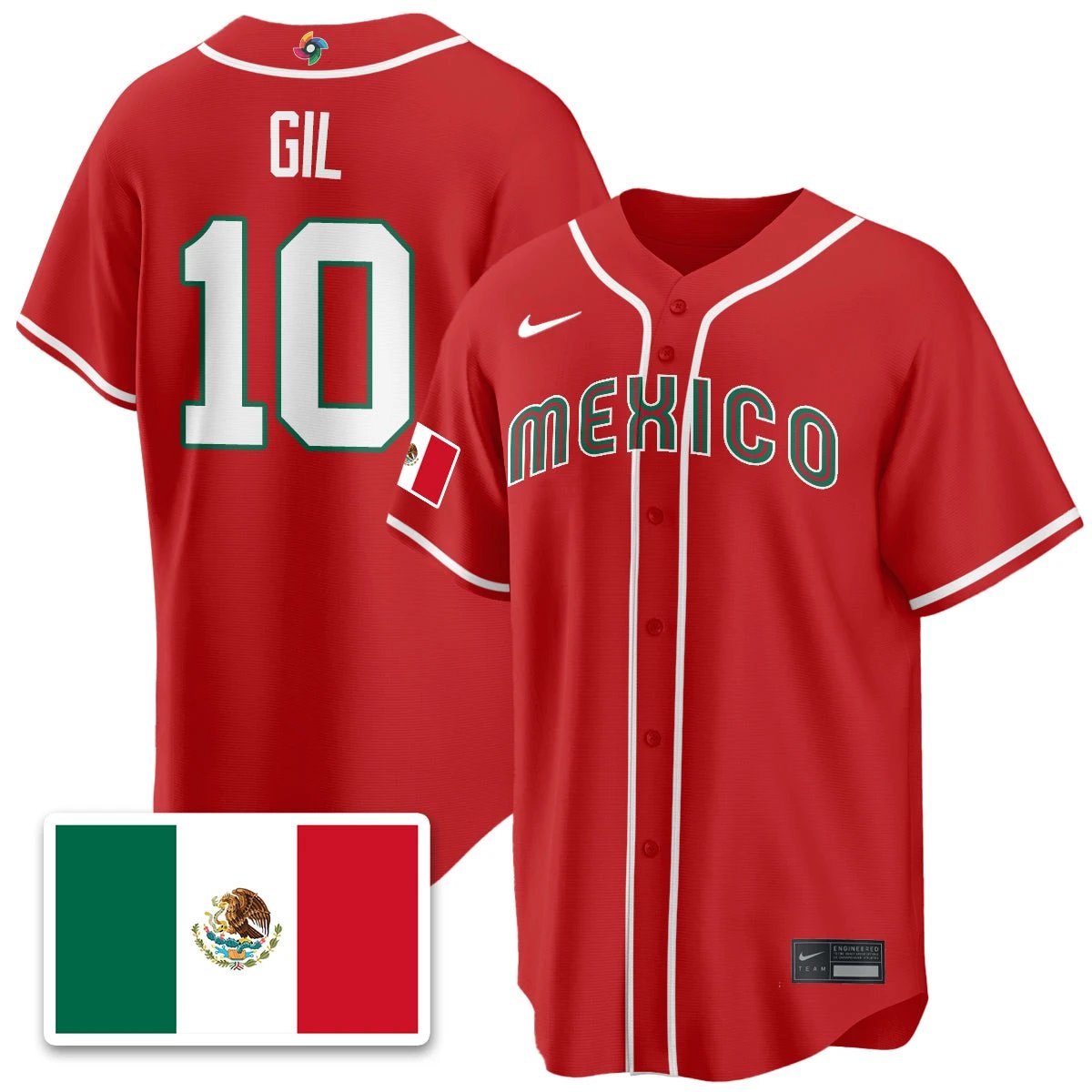 Mexico Baseball 2026 World Baseball Classic Limited Jersey - All Stitched by Digigearus