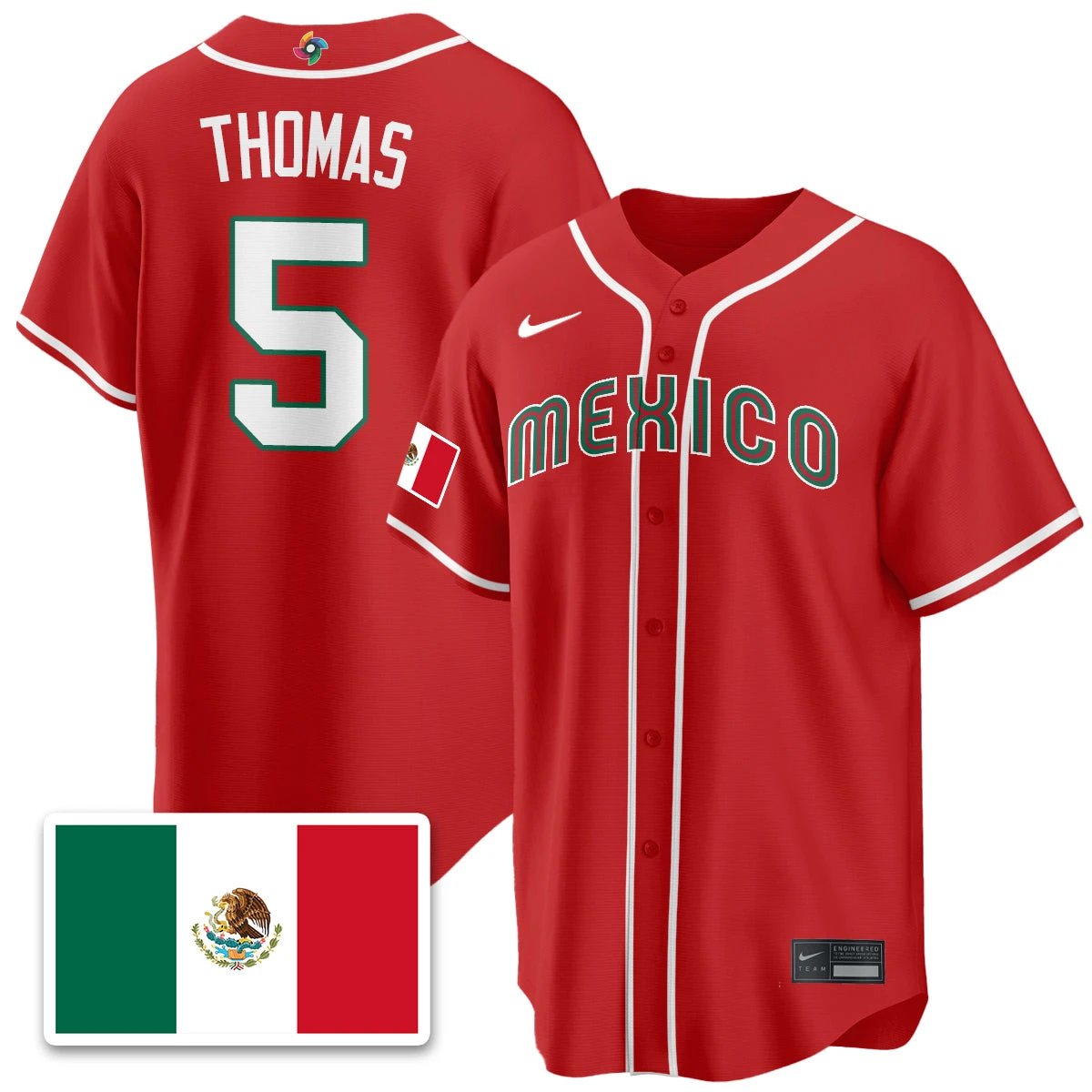 Mexico Baseball 2026 World Baseball Classic Limited Jersey - All Stitched by Digigearus