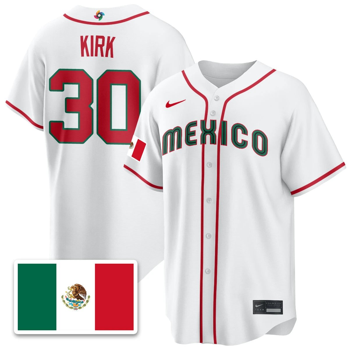 Mexico Baseball 2026 World Baseball Classic Limited Jersey - All Stitched by Digigearus