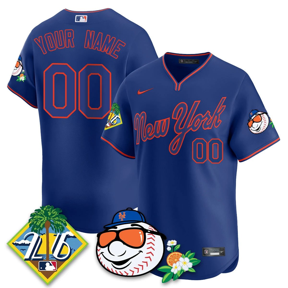 Custom NYM 2026 Spring Training Vapor Limited Jersey - All Stitched by Hotgearco