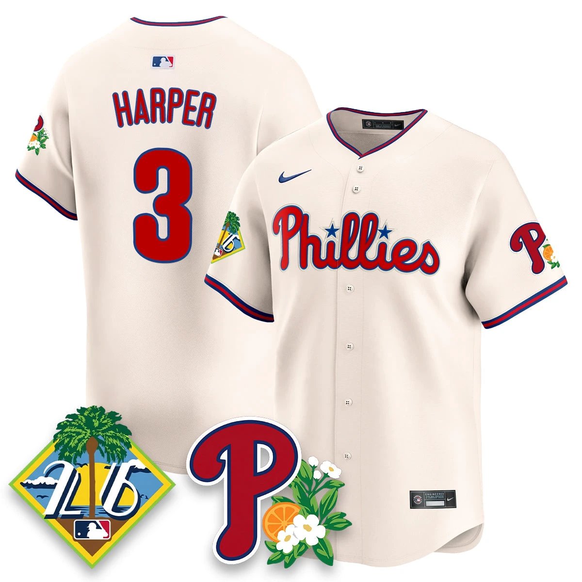 PHI 2026 Spring Training Vapor Limited Jersey - All Stitched by Hotgearco