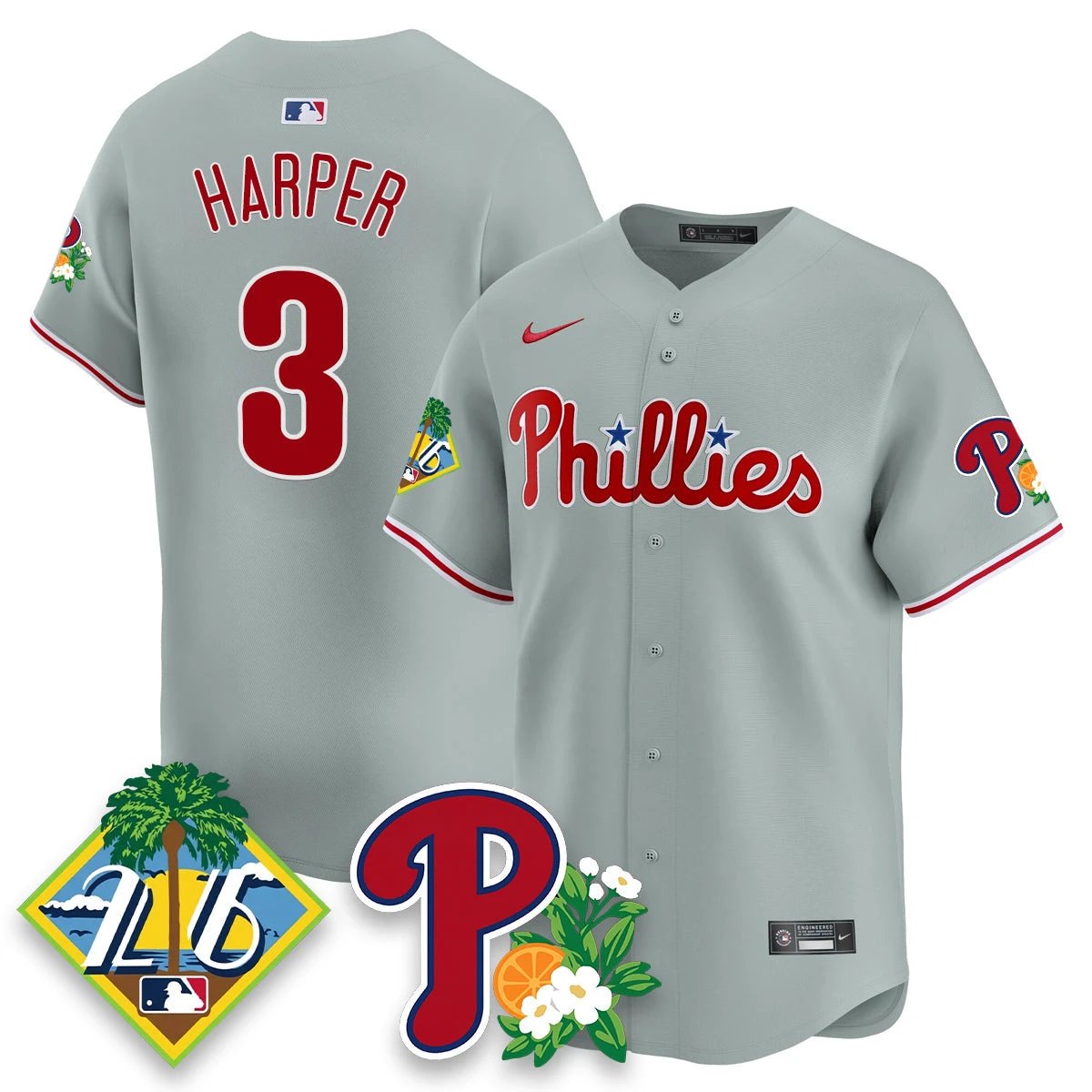 PHI 2026 Spring Training Vapor Limited Jersey - All Stitched by Hotgearco