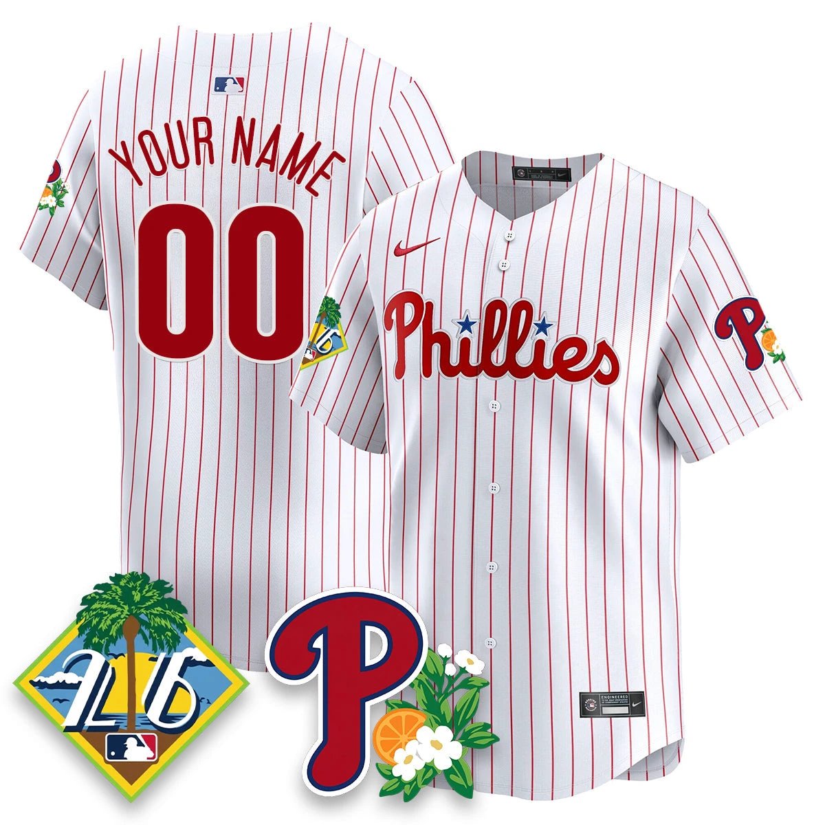 Custom PHI 2026 Spring Training Vapor Limited Jersey - All Stitched by Hotgearco