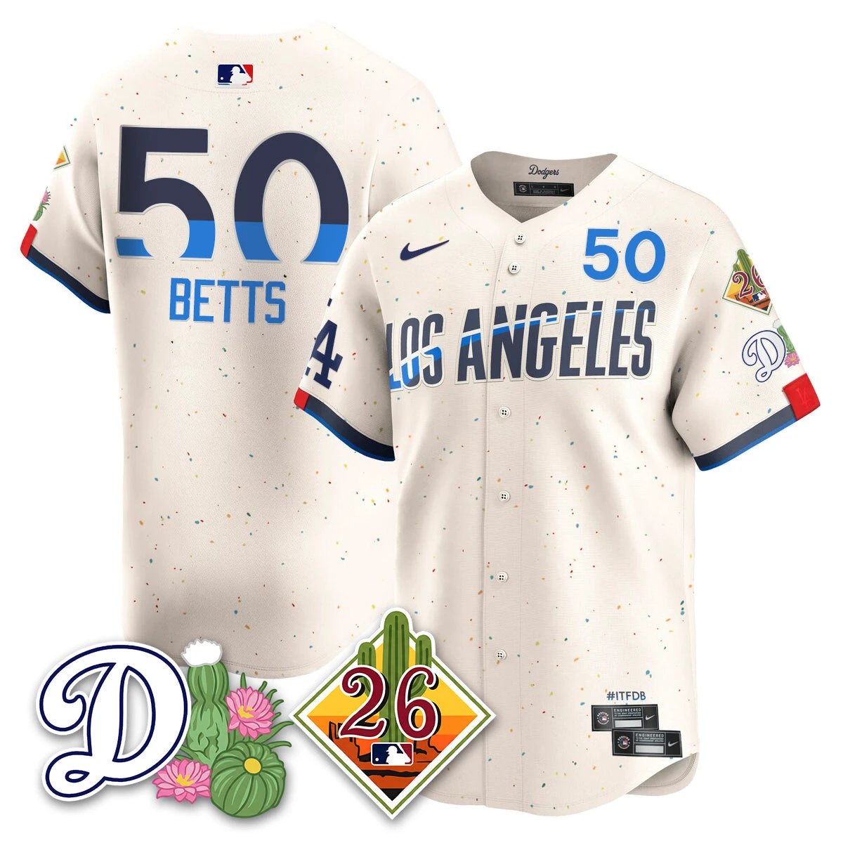 LAD 2026 Spring Training Vapor Limited Jersey - All Stitched by Hotgearco