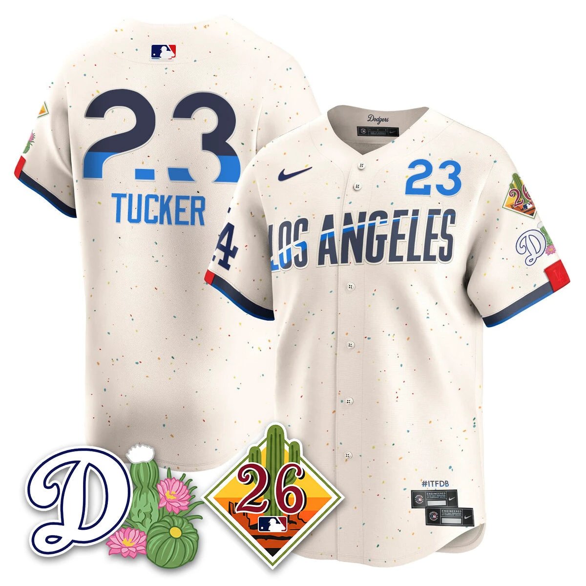 LAD 2026 Spring Training Vapor Limited Jersey - All Stitched by Hotgearco