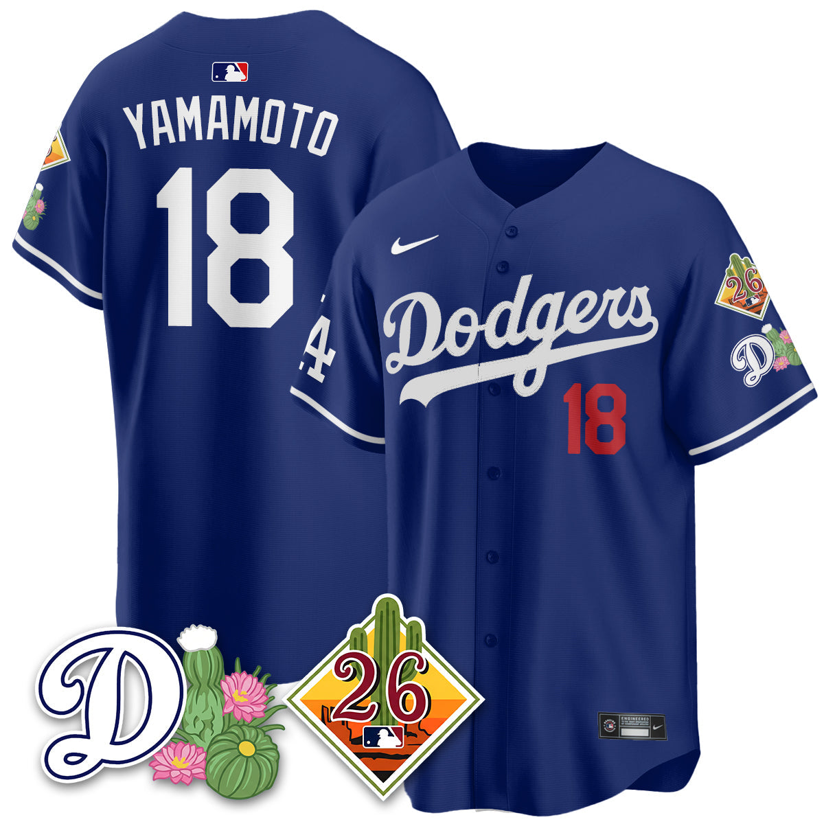 Dodgers 2026 Spring Training Vapor Limited Jersey - All Stitched - Image 12