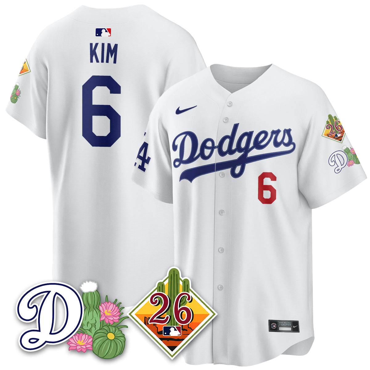 Dodgers 2026 Spring Training Vapor Limited Jersey - All Stitched - Image 7
