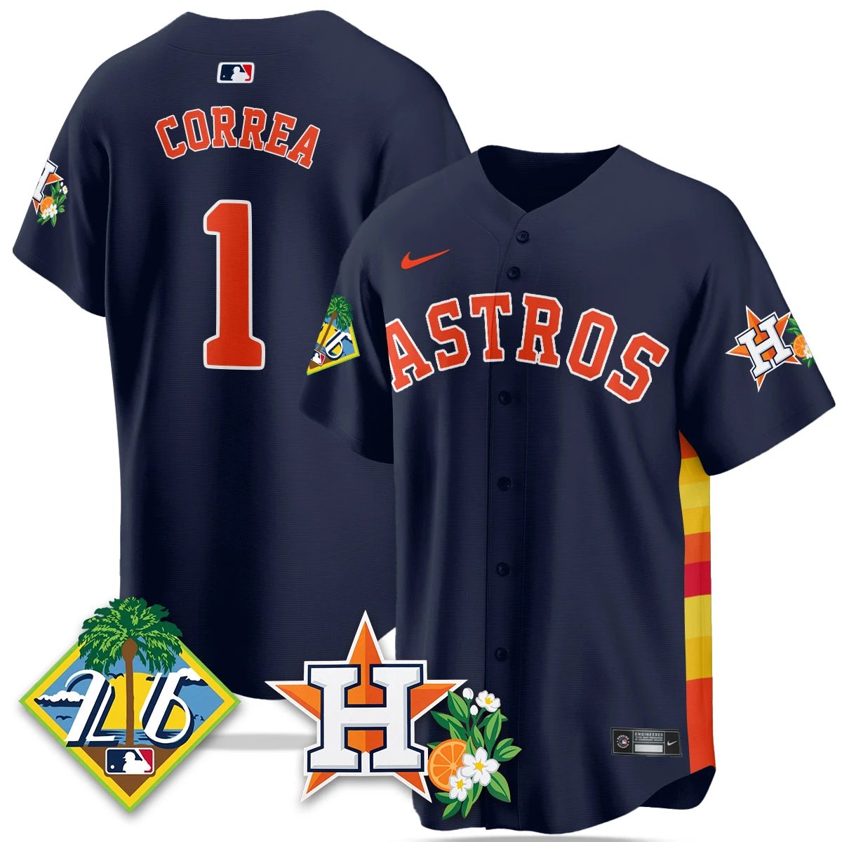 HOU 2026 Spring Training Vapor Limited Jersey - All Stitched by Houston Astros