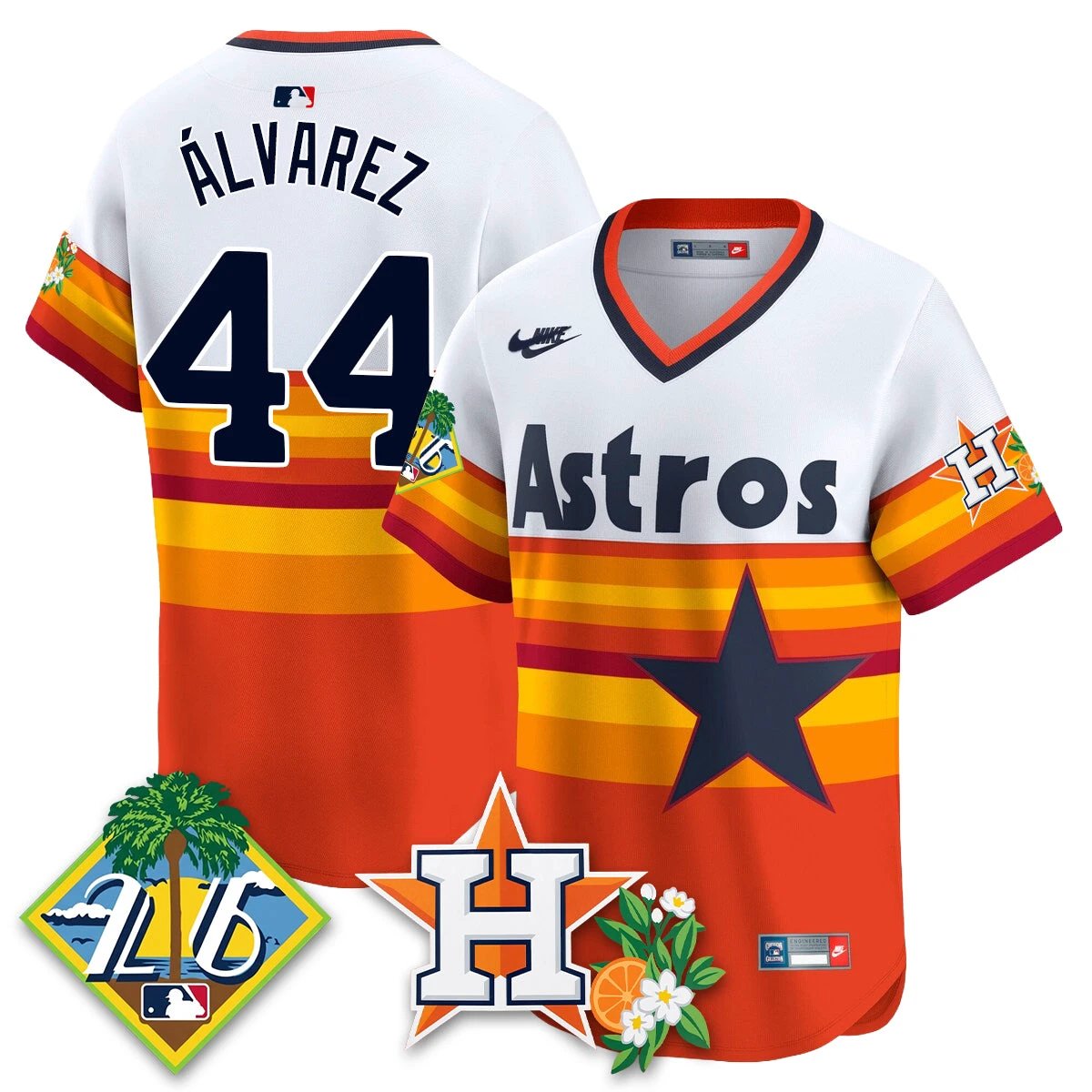 HOU 2026 Spring Training Vapor Limited Jersey - All Stitched by Houston Astros