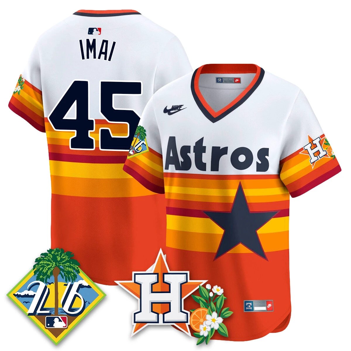 HOU 2026 Spring Training Vapor Limited Jersey - All Stitched by Houston Astros