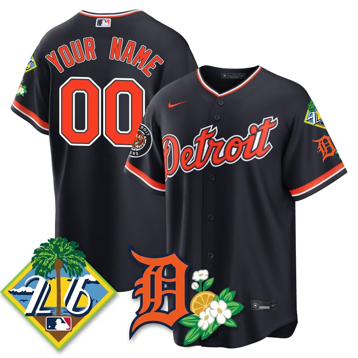 Custom DET 2026 Spring Training Vapor Limited Jersey - All Stitched by Hotgearco
