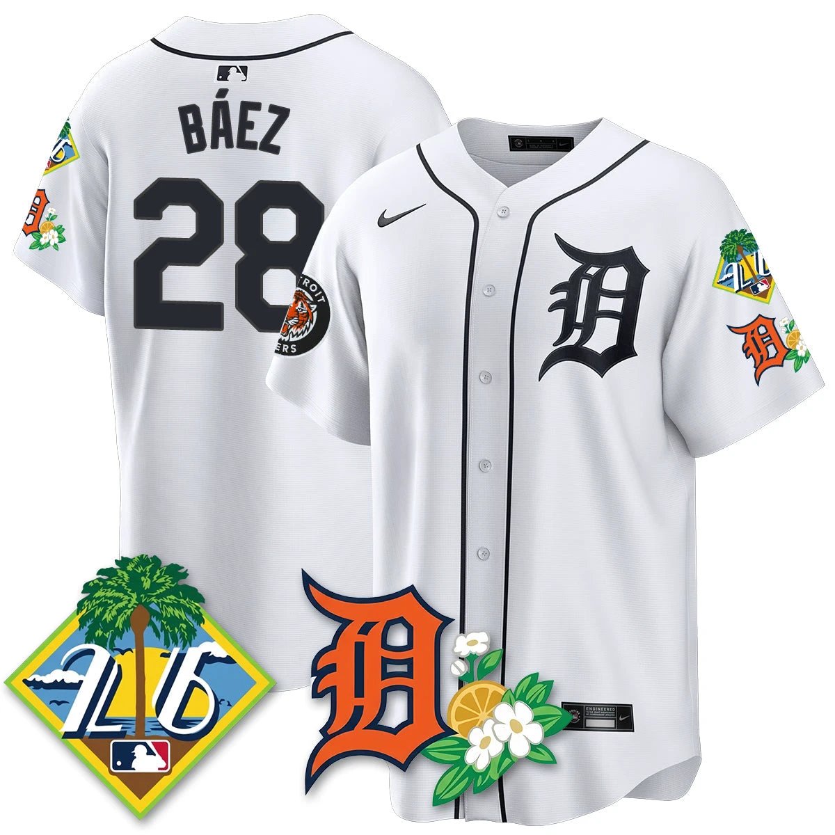 DET 2026 Spring Training Vapor Limited Jersey - All Stitched by Hotgearco