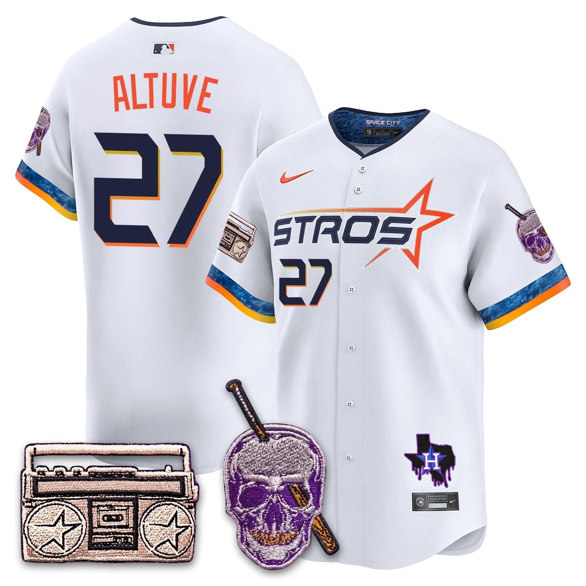 HOU DJ Screw Patch Vapor Premier Limited Jersey - All Stitched by Digigearus