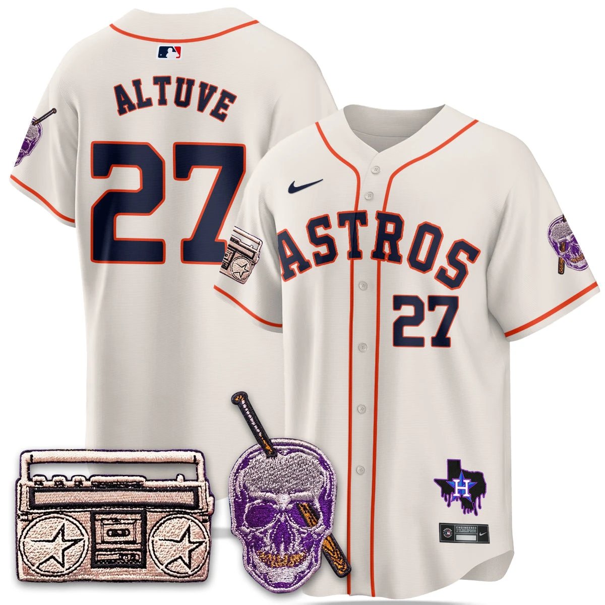 HOU DJ Screw Patch Vapor Premier Limited Jersey - All Stitched by Digigearus