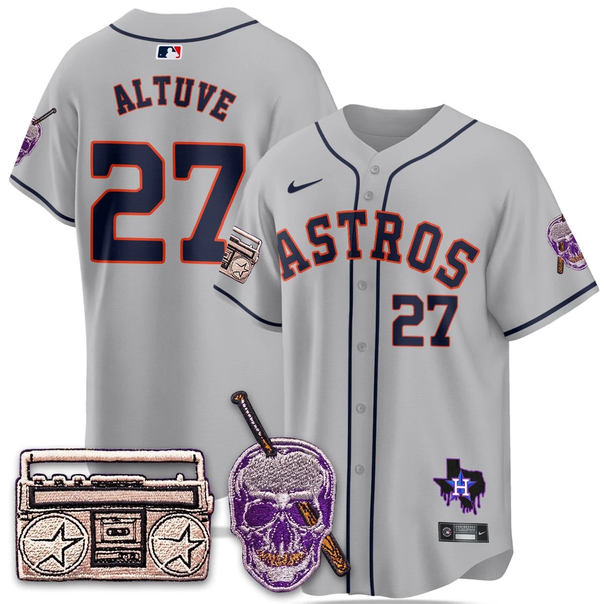HOU DJ Screw Patch Vapor Premier Limited Jersey - All Stitched by Digigearus