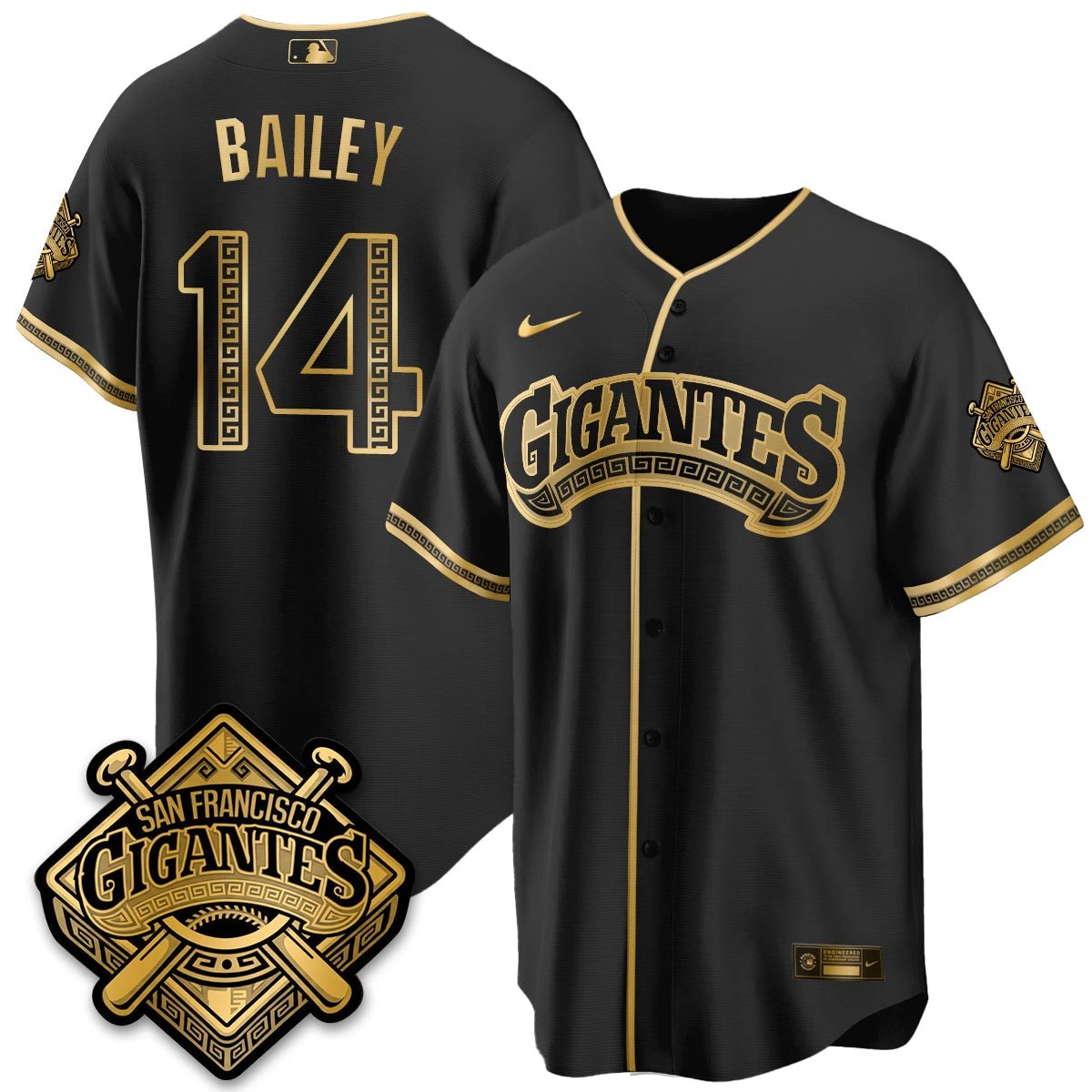 SF GIGANTES Vapor Limited Jersey - All Stitched by San Francisco Giants