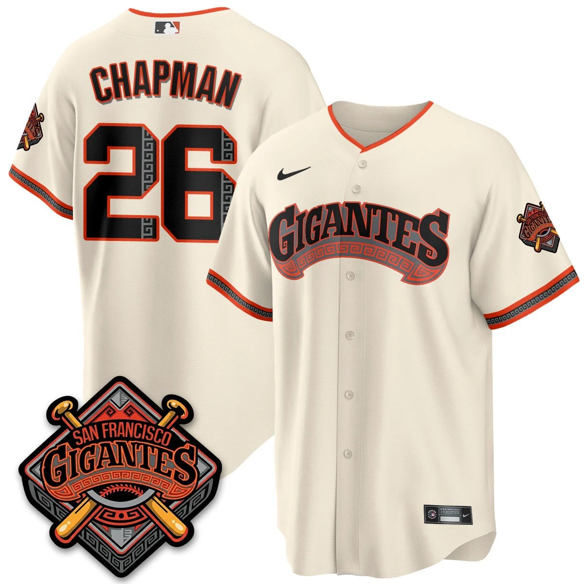 SF GIGANTES Vapor Limited Jersey - All Stitched by San Francisco Giants