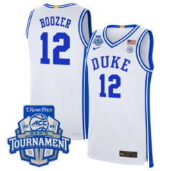 Cameron Boozer Jersey #12 Duke Blue Devils 2026 ACC Tournament Stitched by My store basketball