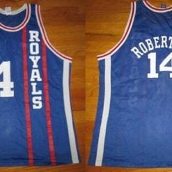 Cincinnati Royals #14 Oscar Robertson Blue Stitched Basketball Jersey by My store basketball