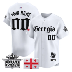 Custom Atlanta Braves Jersey Name, Number Georgia Outkast Gothic Stitched by My Store