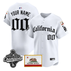 Custom Dodgers Jersey Name, Number California Gothic Edition Stitched by My Store