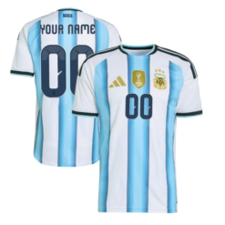 Custom Team Argentina Jersey Name, Number 2026 National Team Soccer by Soccer Jersey