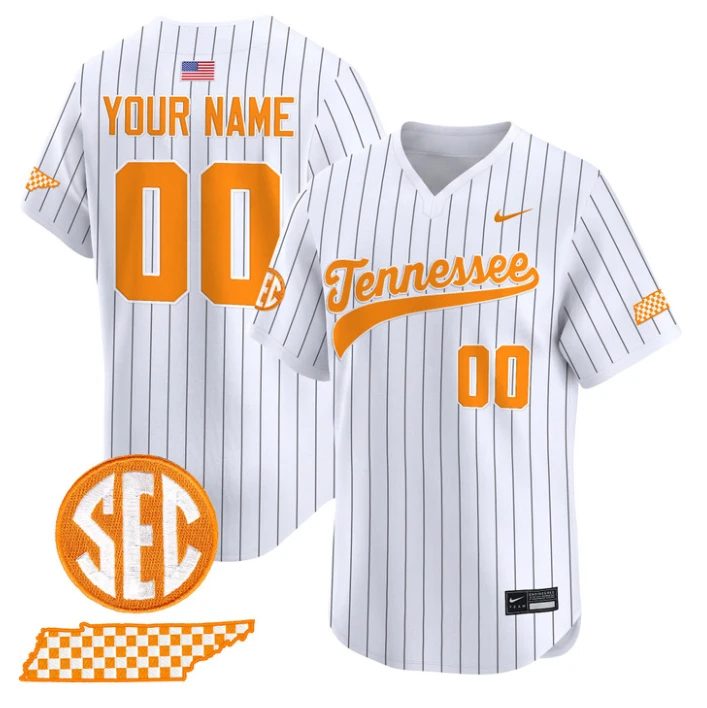 Custom Tennessee Vols Jersey Name, Number 2026 Smokey Series Stitched by My Store