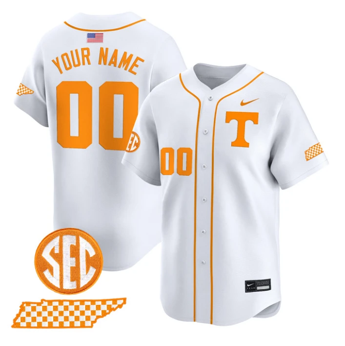 Custom Tennessee Vols Jersey Name, Number 2026 Smokey Series Stitched by My Store