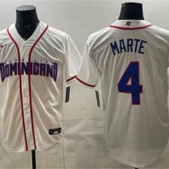 Dominican Republic Baseball #3 Manny Machado Jersey White 2026 World Baseball Classic Home Stadium Stitched by My Store